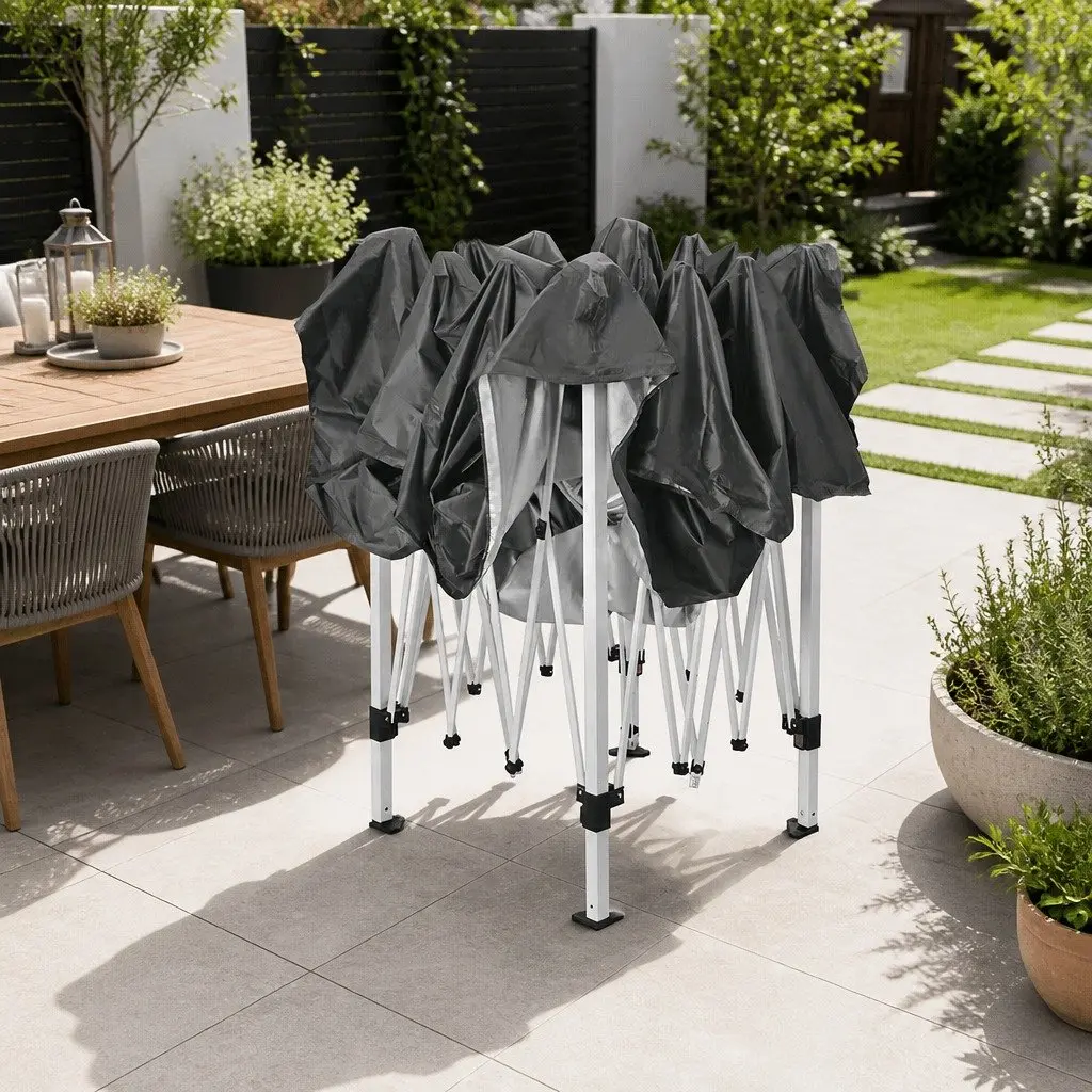 3x3m Pop Up Gazebo Canopy for Outdoor Use