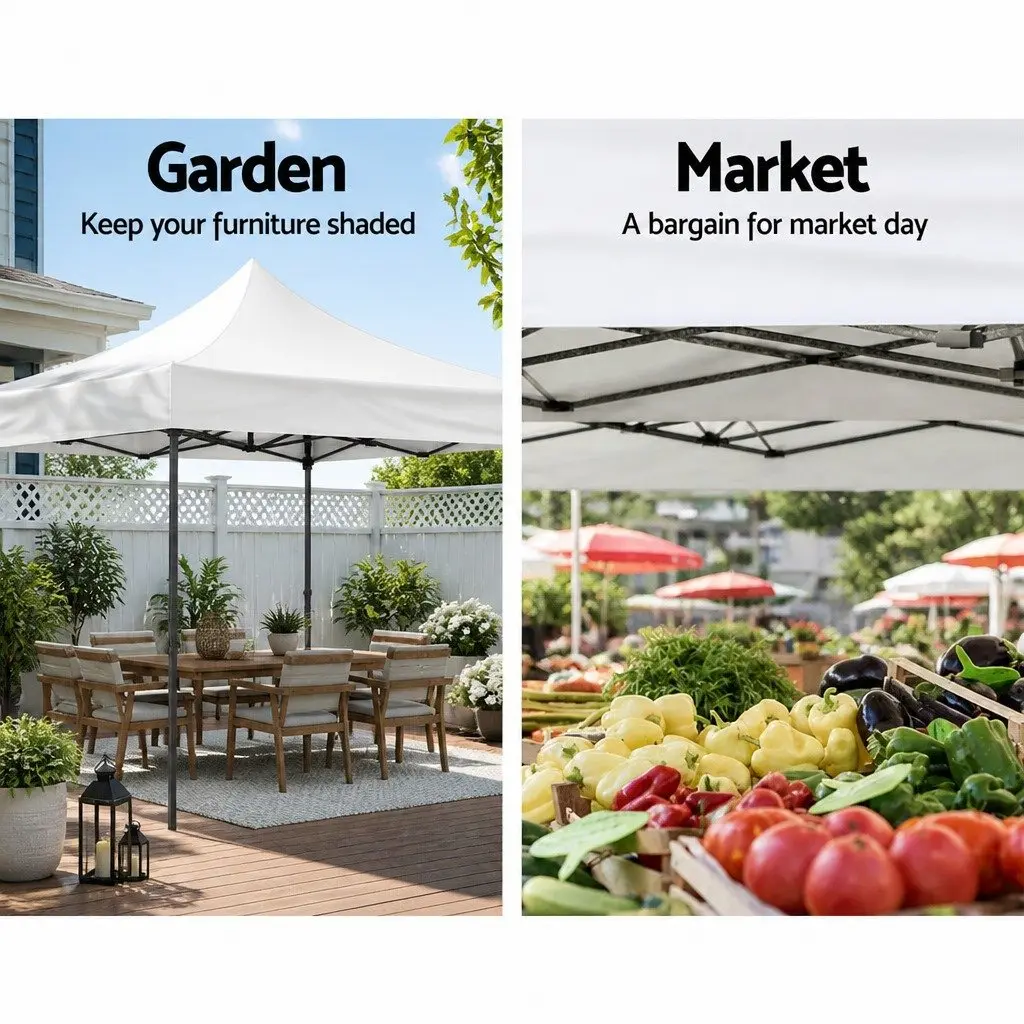 3x3m Pop Up Gazebo for Outdoor Events