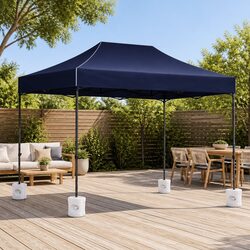 Durable 3x4.5m Pop Up Gazebo with 4 Base Pods
