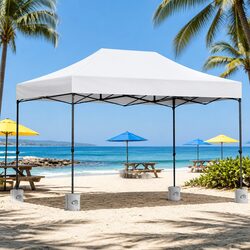 High-Quality 3x4.5m Pop Up Gazebo with 4 Base Pods