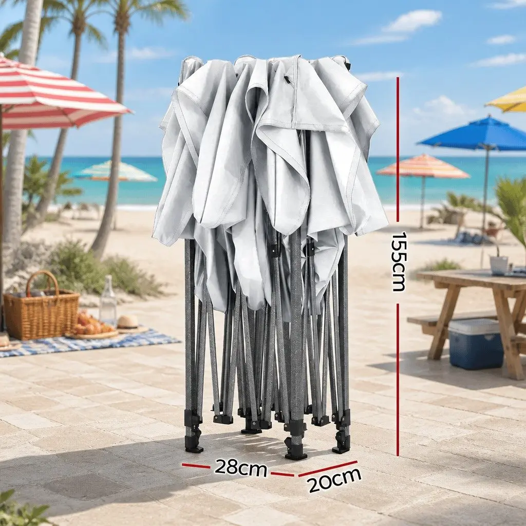 3x4.5m Pop Up Gazebo with 4 Base Pods