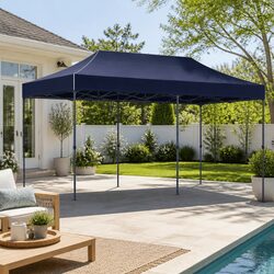 Durable 3x6m Pop Up Gazebo with Adjustable Height