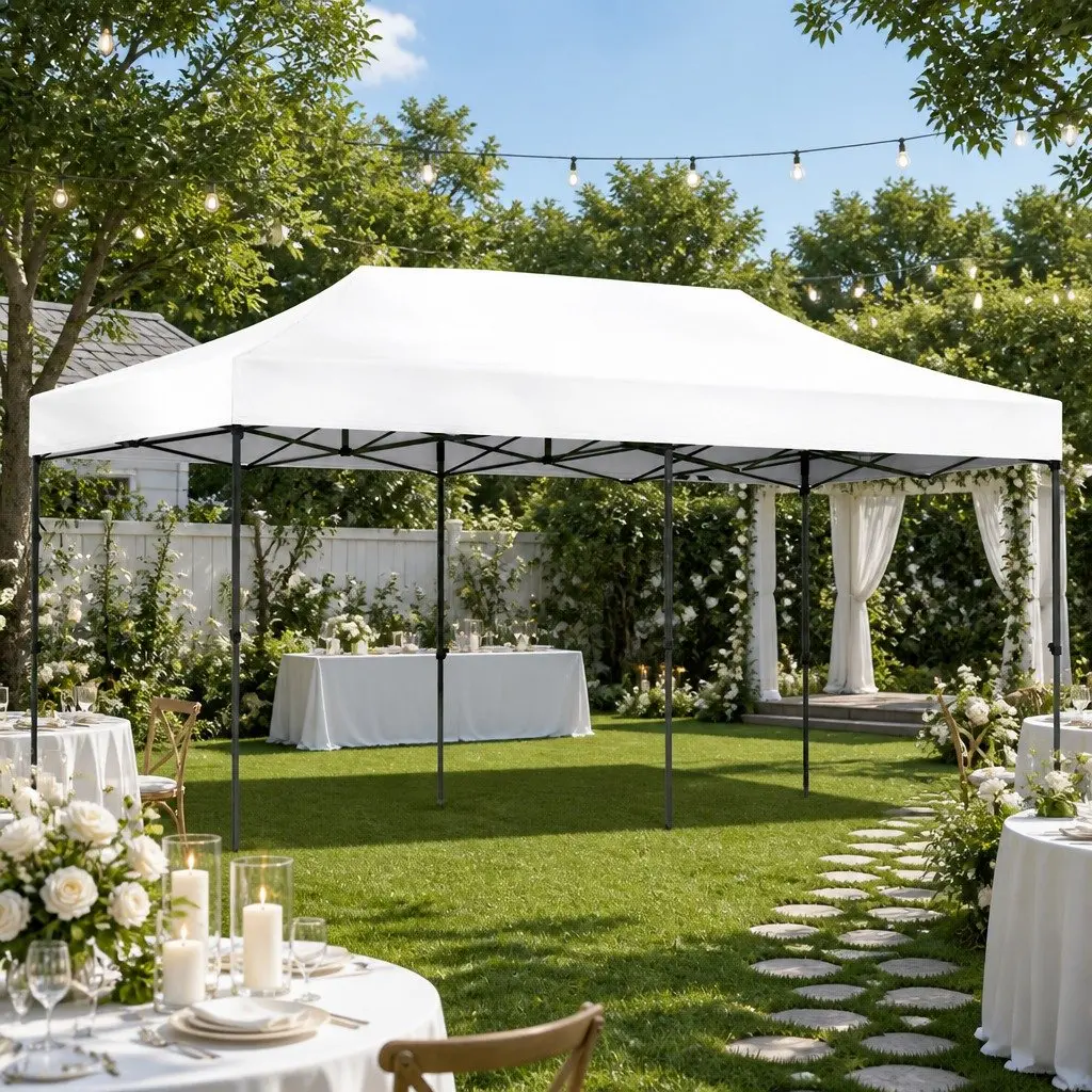 3x6m Pop Up Gazebo Tent for Outdoor Events
