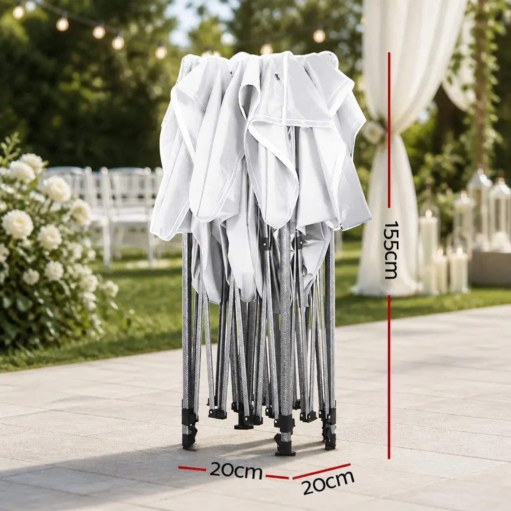3x6m Pop Up Gazebo Tent for Outdoor Events