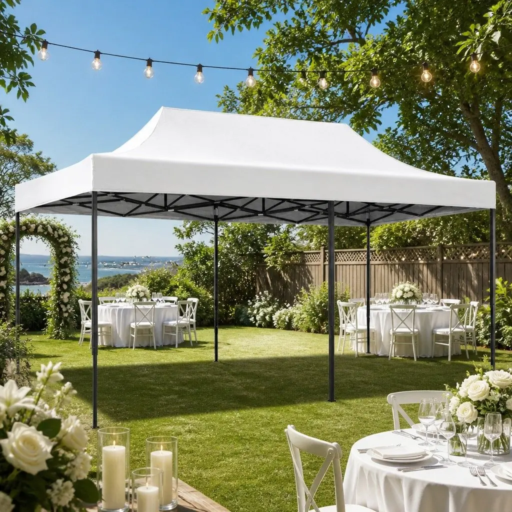3x6m Pop Up Gazebo Tent for Outdoor Events