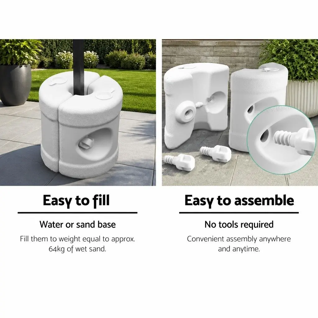 Gazebo Base Pod Kit for Outdoor Stability