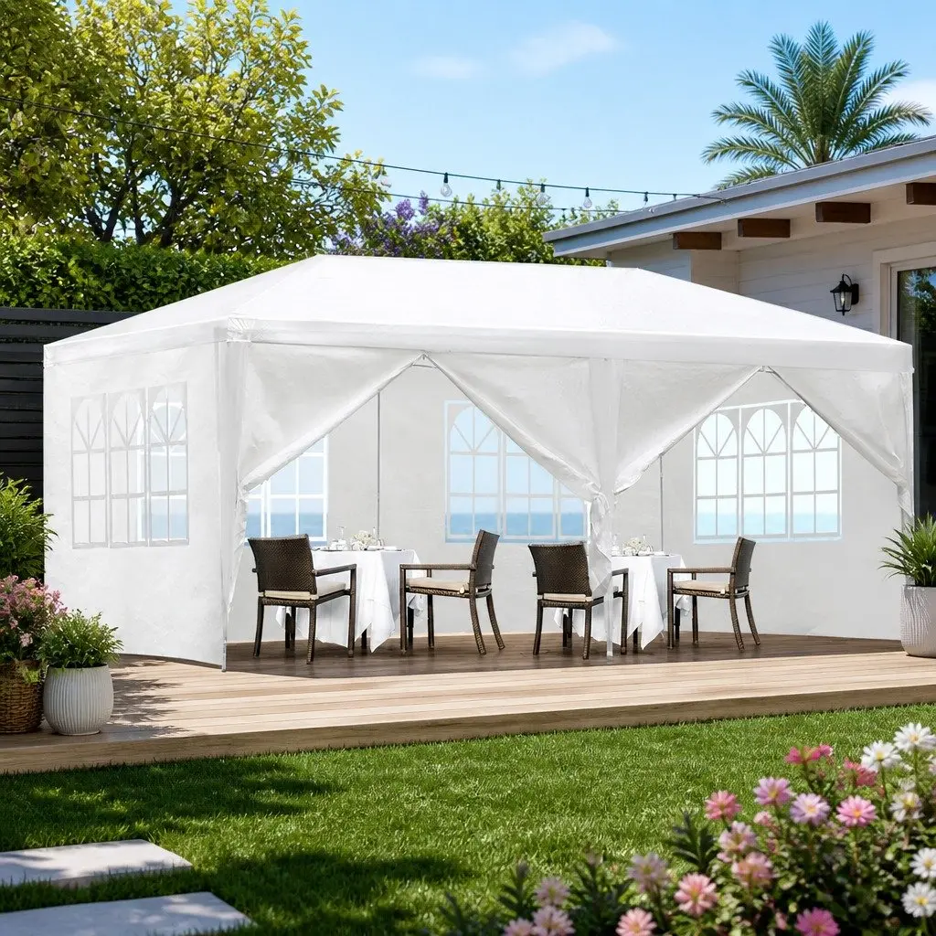 Gazebo 3x6m Marquee Tent with Sturdy Build