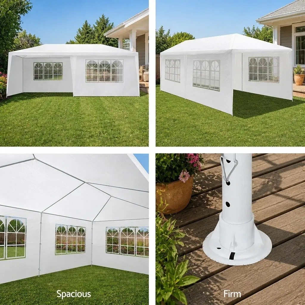 Gazebo 3x6m Marquee Tent with Sturdy Build
