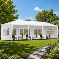 Sturdy 3x9m White Gazebo Marquee for Events