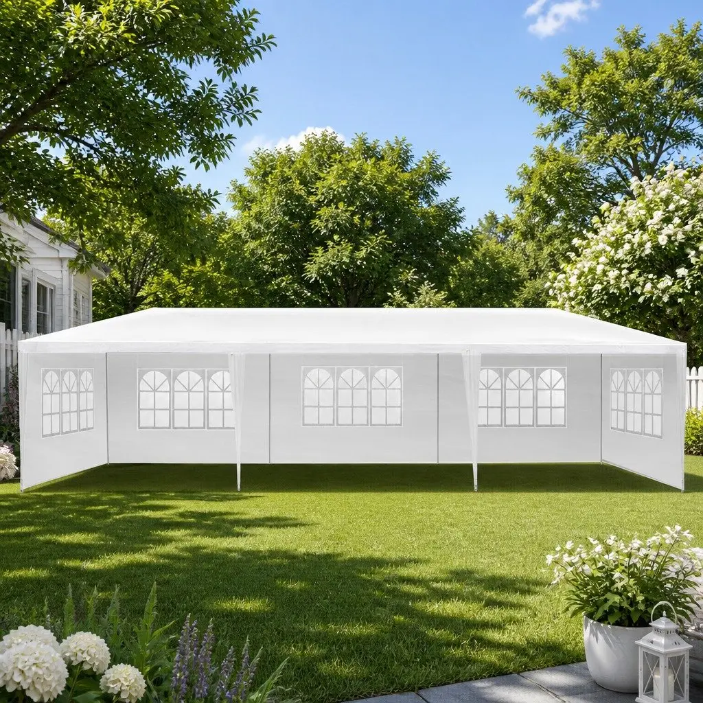 3x9m White Gazebo Marquee for Events