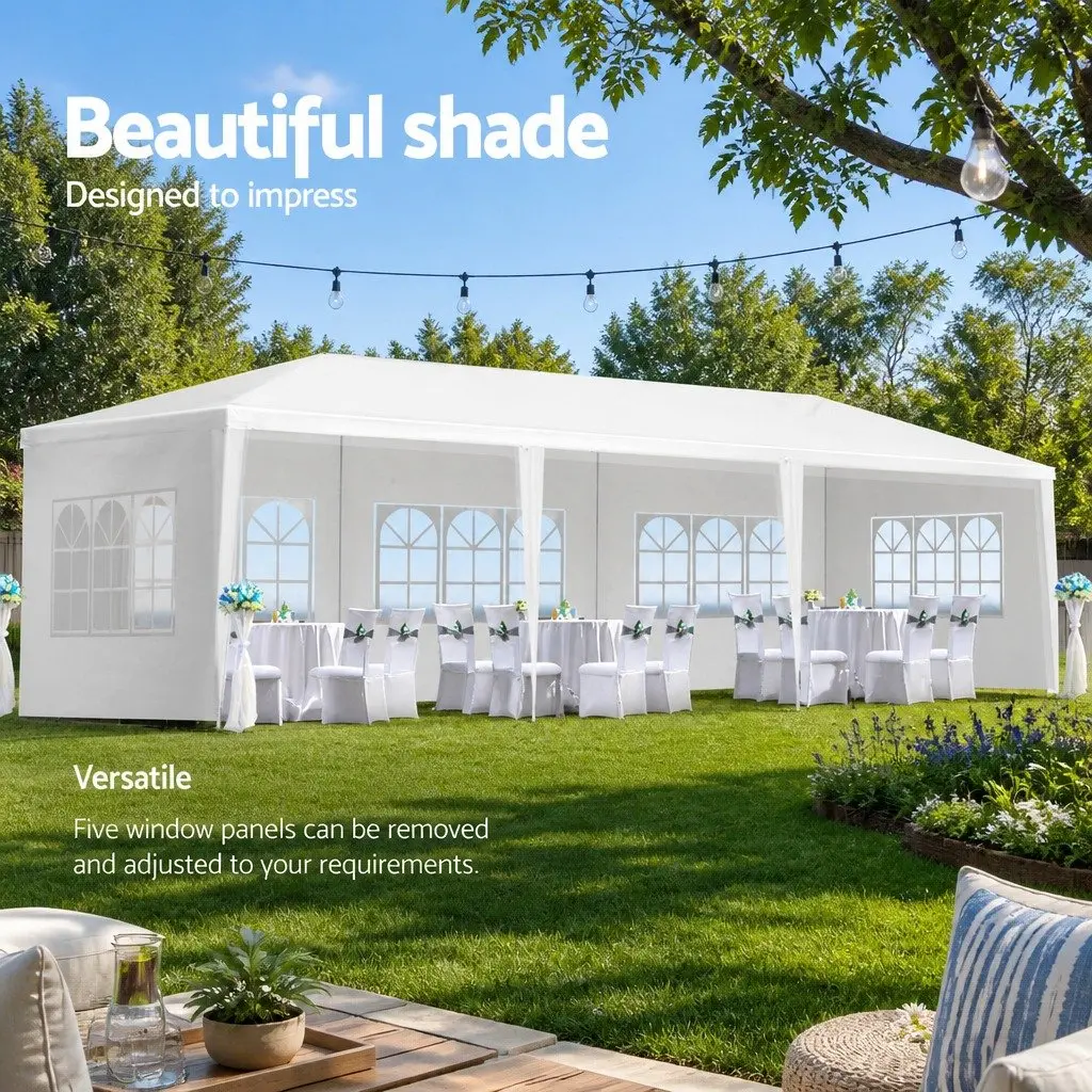 3x9m White Gazebo Marquee for Events