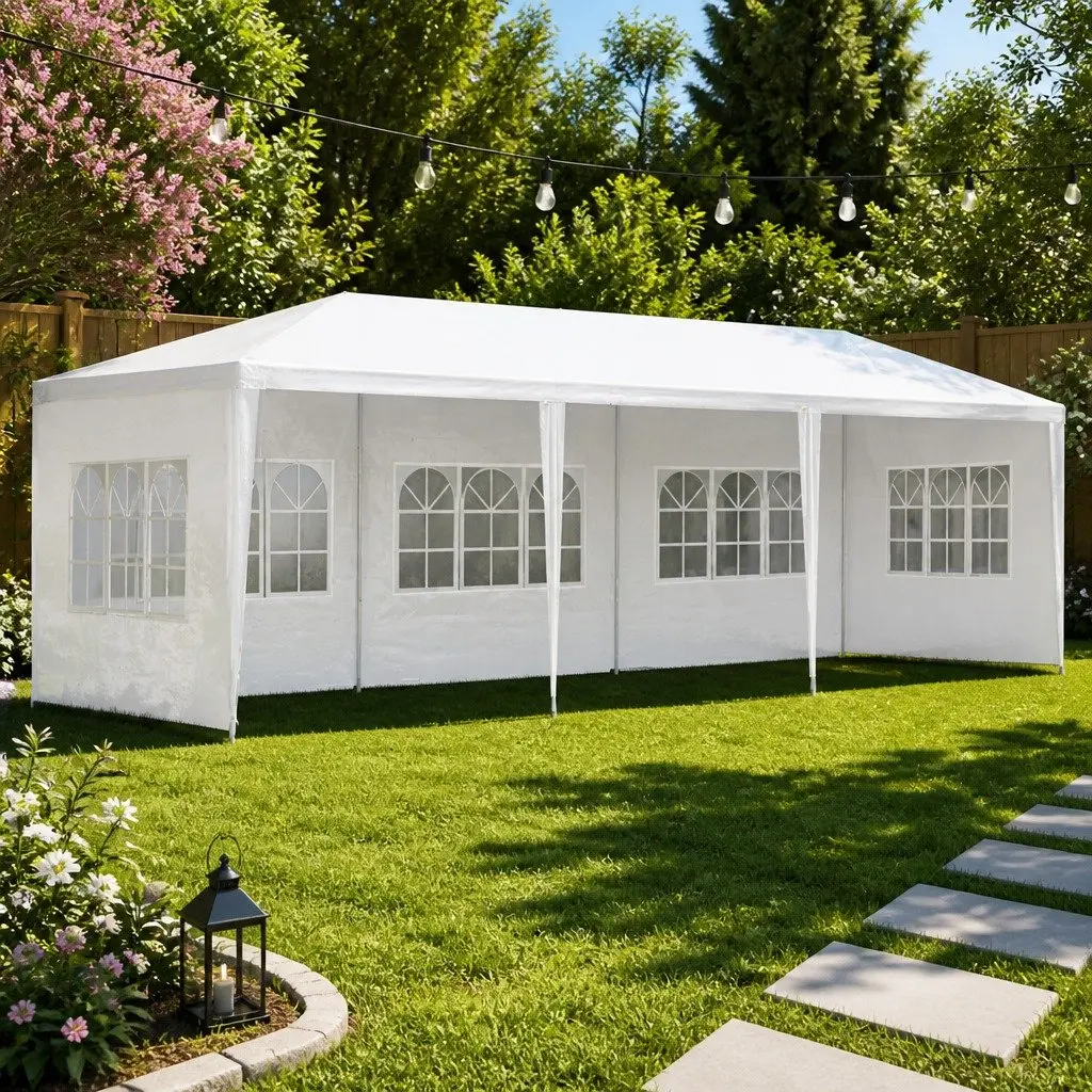 3x9m White Gazebo Marquee for Events