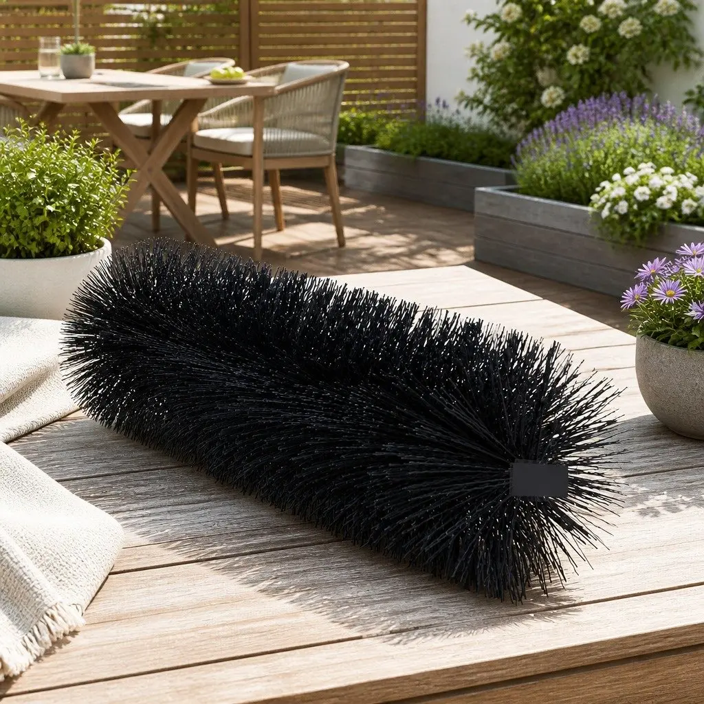 Gutter Guard Brush 16M 92X10cm Black