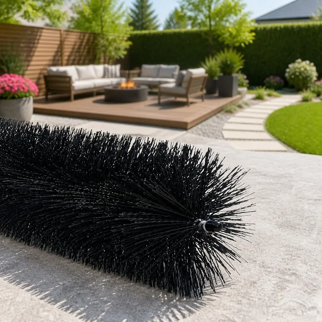 Gutter Guard Brush 92cm x 10cm Black 48 Pack