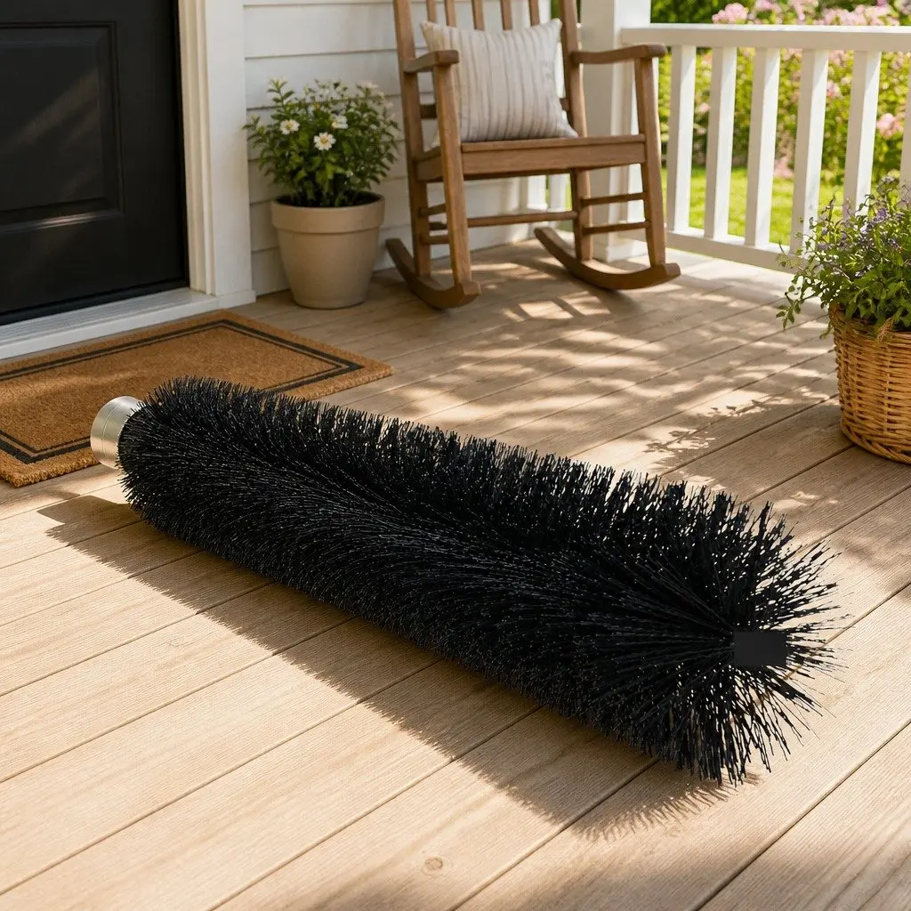 Gutter Guard Brush 92cm x 10cm Black 24 Pack