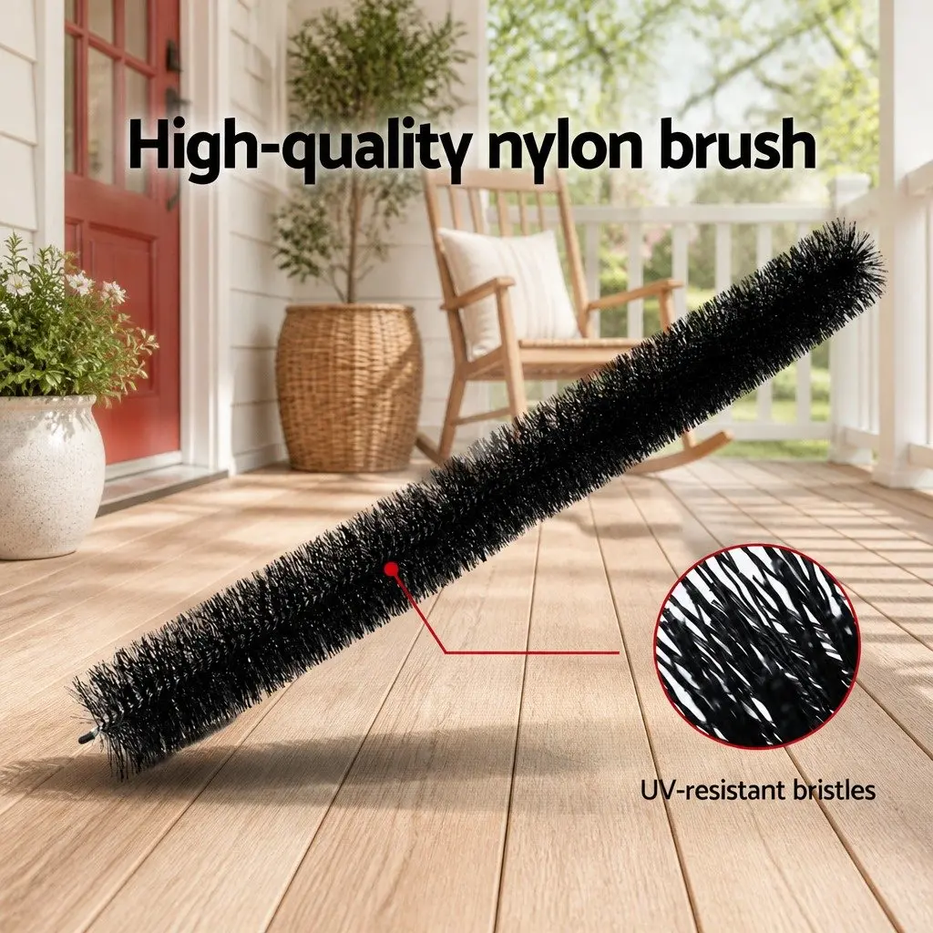Gutter Guard Brush 92cm x 10cm Black 24 Pack