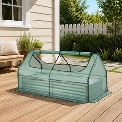 Sturdy 3 in 1 Raised Garden Bed and Greenhouse Kit
