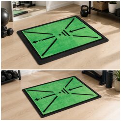 Premium Golf Hitting Mat with Feedback for Swing Practice