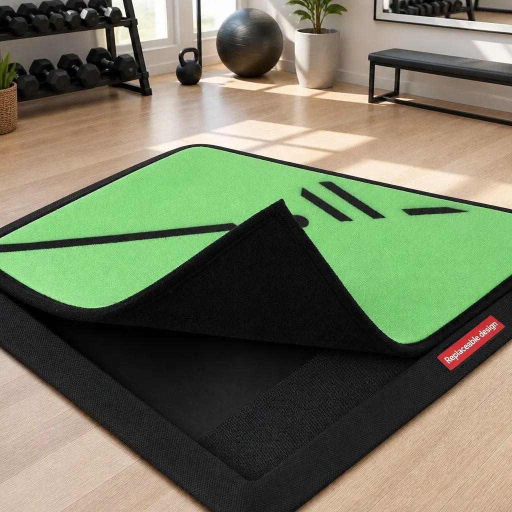 Golf Hitting Mat Turf 44cm x 33cm Green