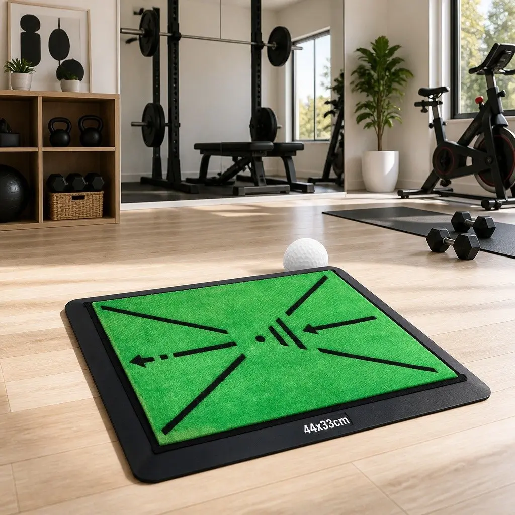 Golf Hitting Mat Turf 44cm x 33cm Green