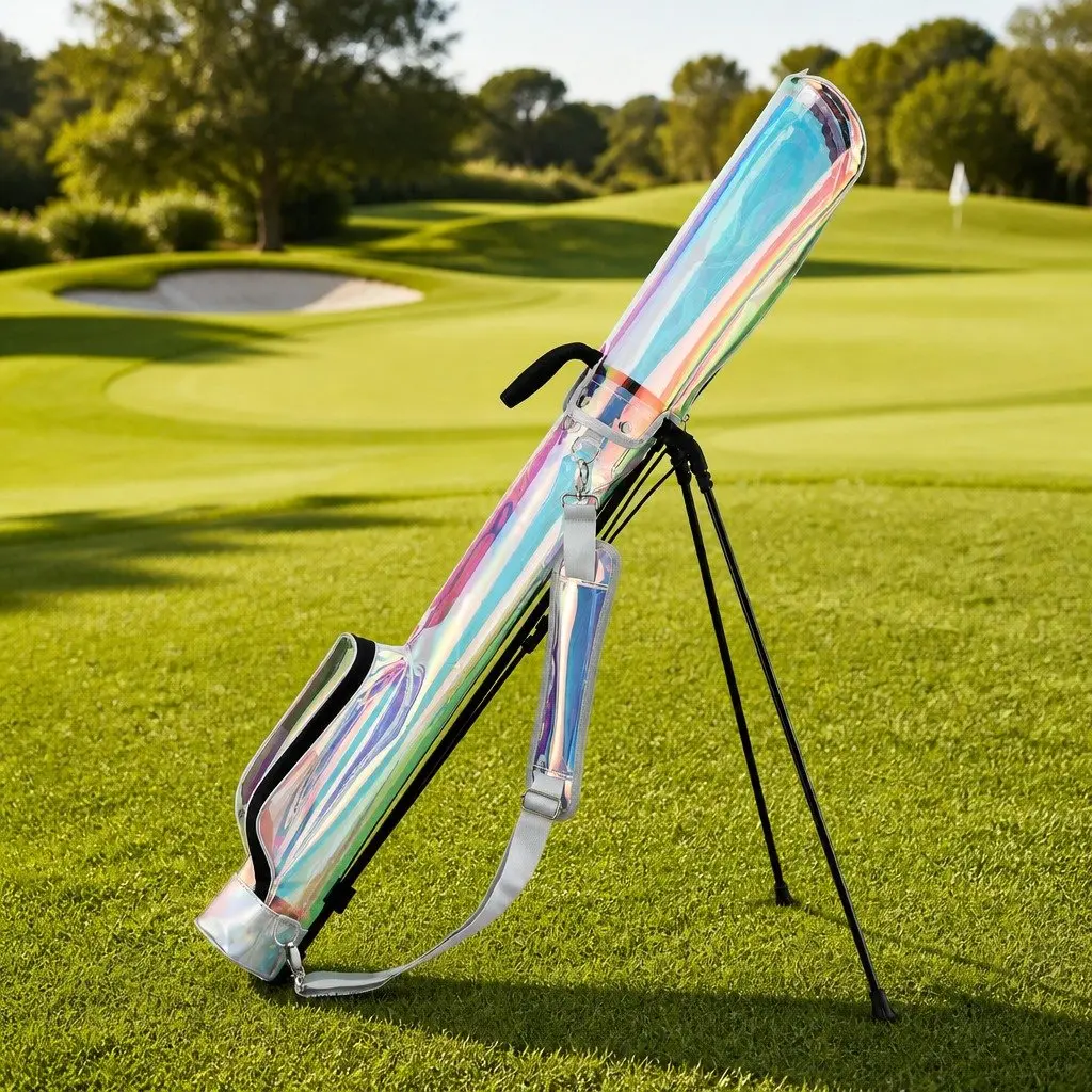 Holographic Multicolour Golf Stand Bag