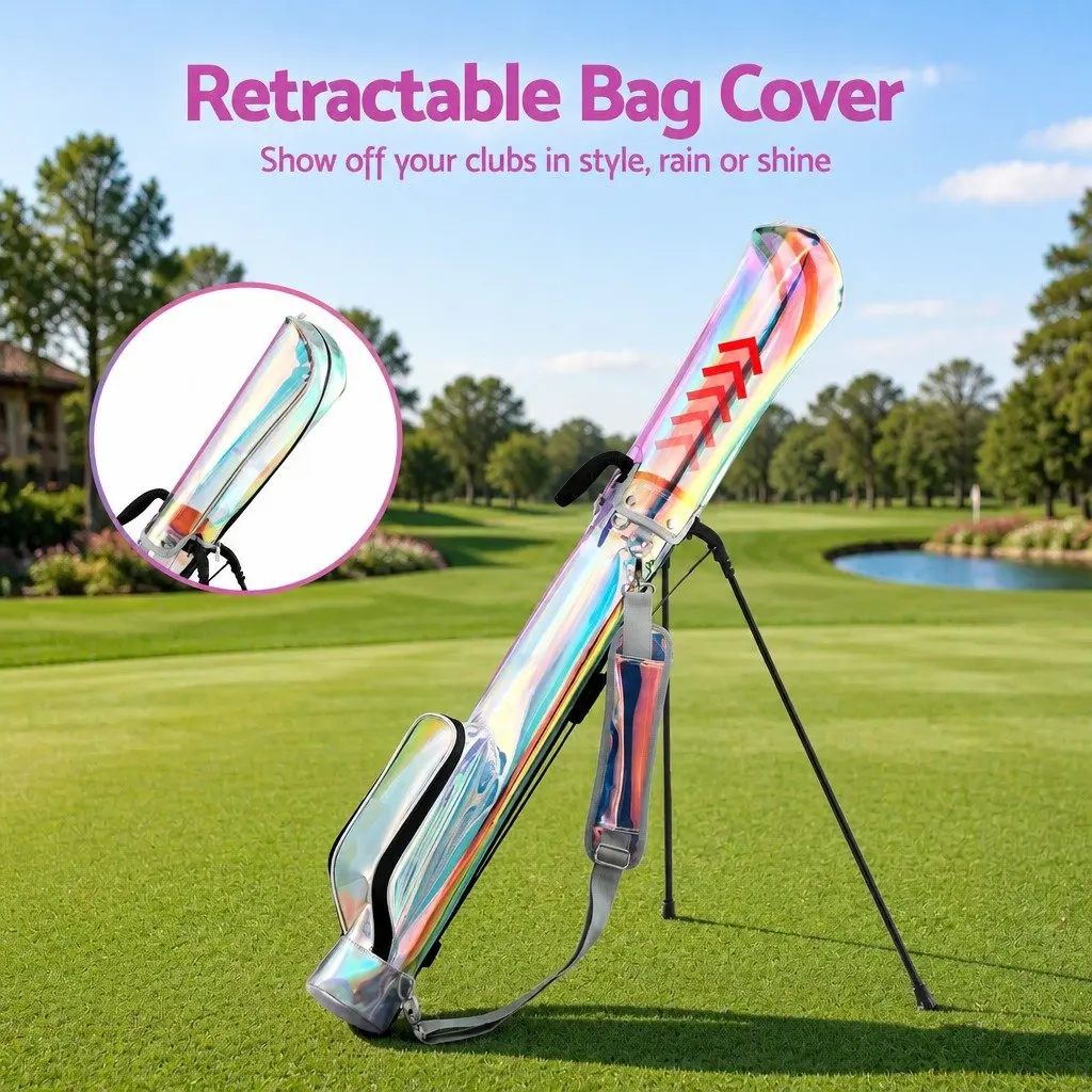 Holographic Multicolour Golf Stand Bag