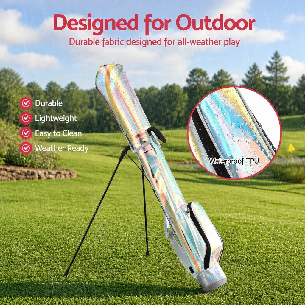 Holographic Multicolour Golf Stand Bag