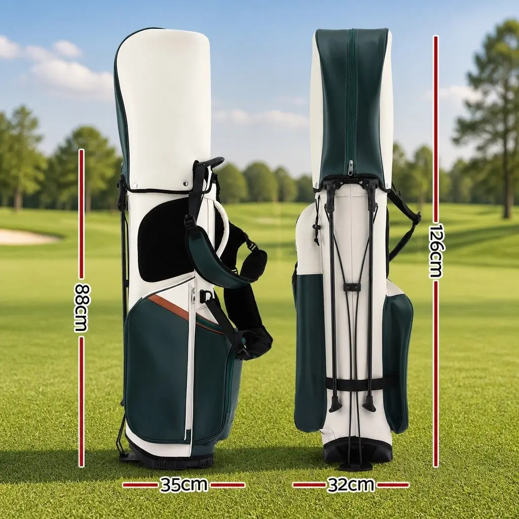 Golf Stand Bag with Durable Dual Strap
