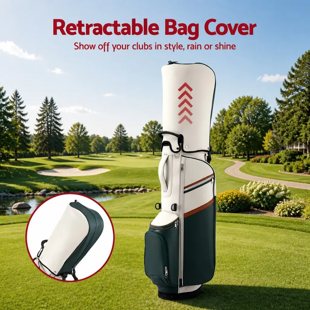 Golf Stand Bag with Durable Dual Strap