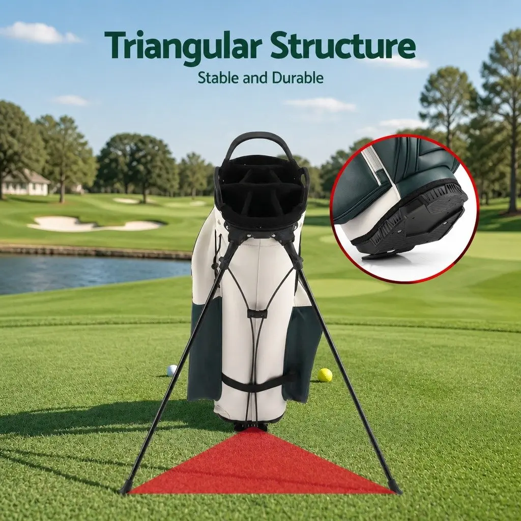 Golf Stand Bag with Durable Dual Strap