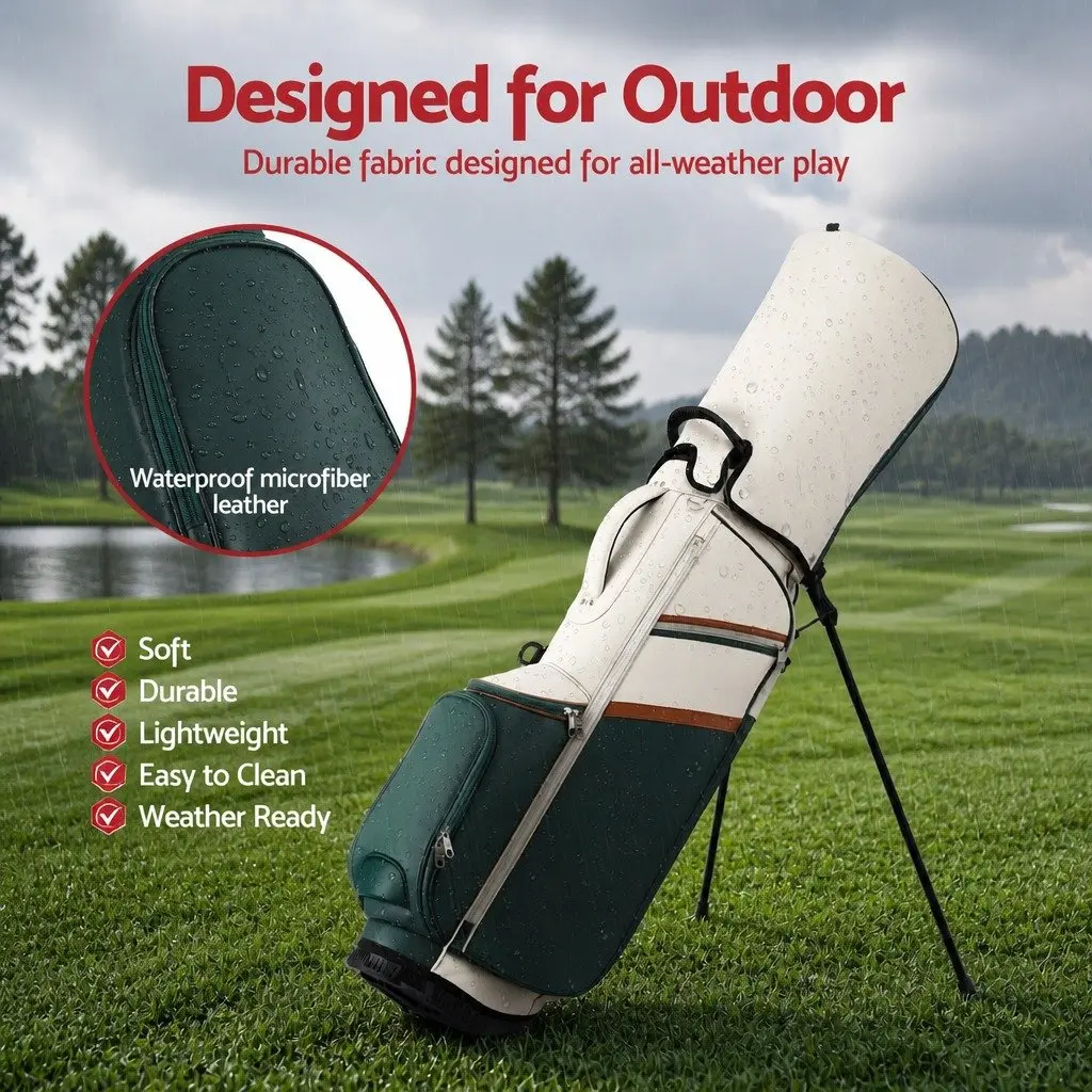 Golf Stand Bag with Durable Dual Strap