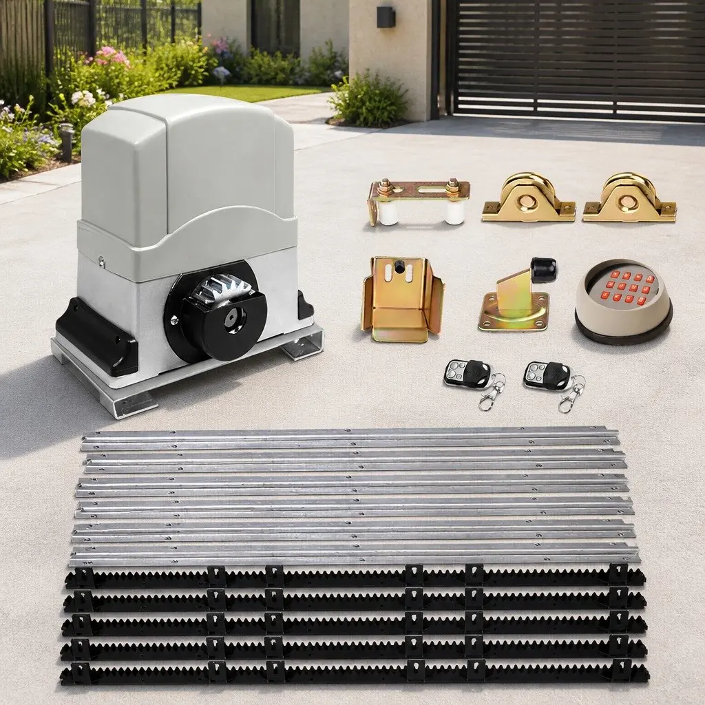 Electric Sliding Gate Opener 1200kg 6M Kit
