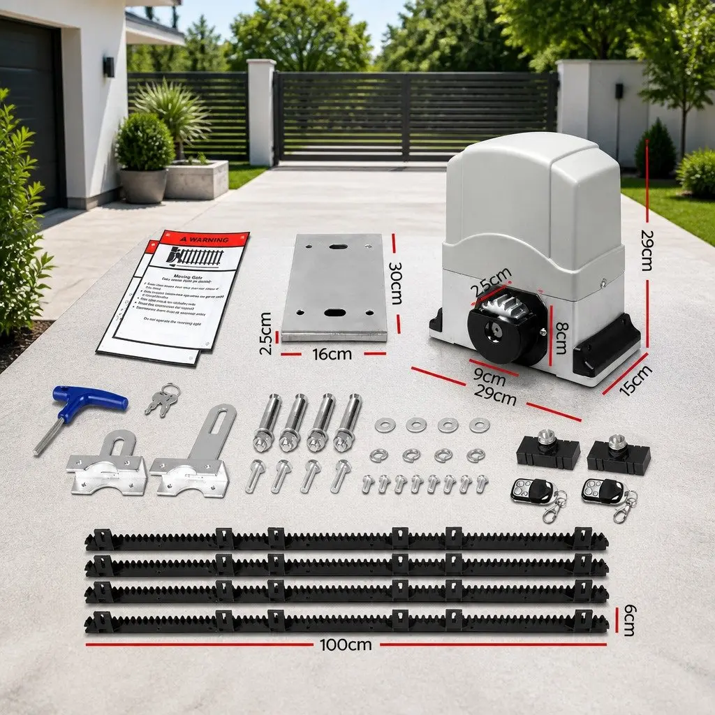 Automatic Sliding Gate Opener with 450W Motor Kit
