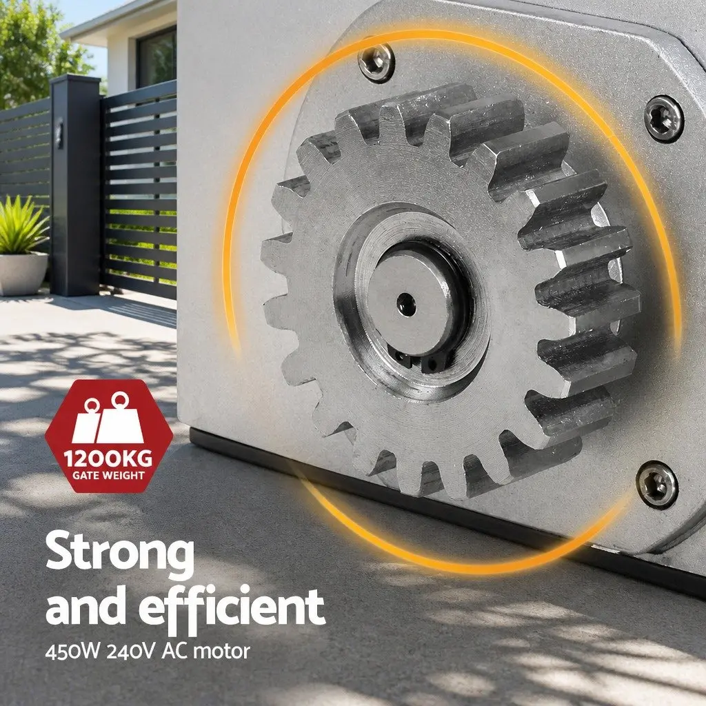 Automatic Sliding Gate Opener with 450W Motor Kit
