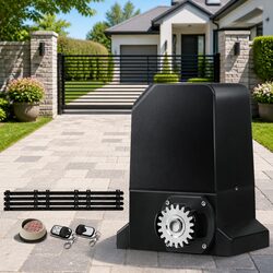 Premium Automatic Sliding Gate Opener Kit with LED Keypad