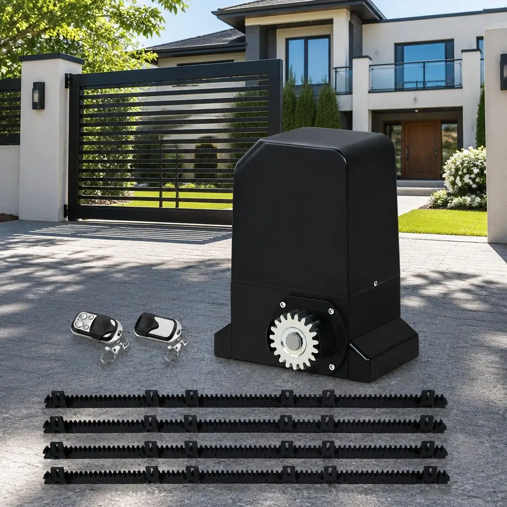Automatic Sliding Gate Opener Kit 4M Rail