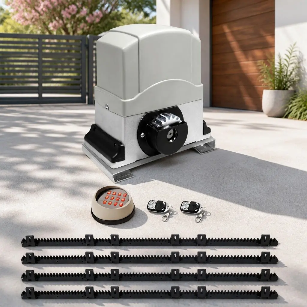 Automatic Sliding Gate Opener Kit 4M Rail