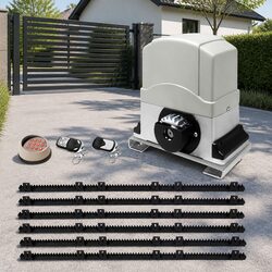 Heavy-Duty Automatic Sliding Gate Opener Kit 1200kg