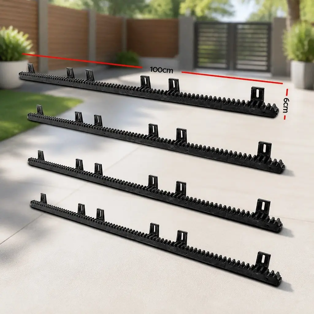 Heavy Duty Black Electric Sliding Gate Opener Kit