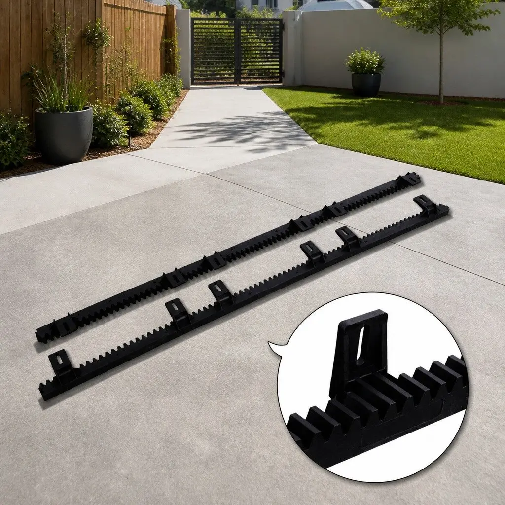 Heavy Duty Black Electric Sliding Gate Opener Kit