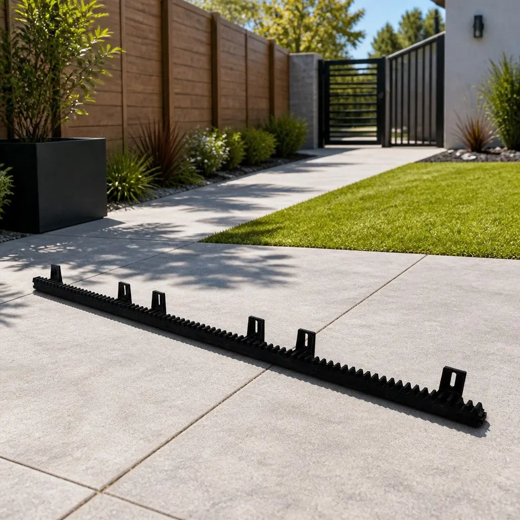 Heavy Duty Black Electric Sliding Gate Opener Kit