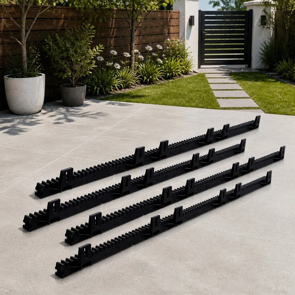 Heavy Duty Black Electric Sliding Gate Opener Kit