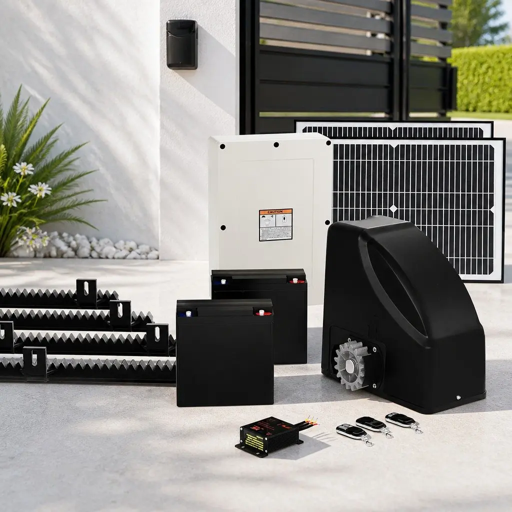 Solar Automatic Sliding Gate Opener 600kg