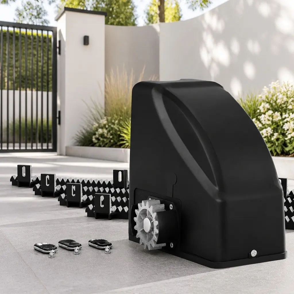 Solar Powered Automatic Sliding Gate Opener
