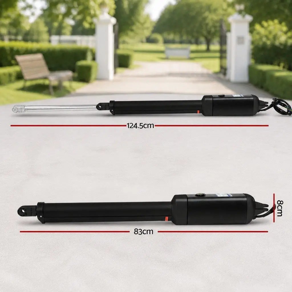 Single Swing Solar Gate Opener 500kg with Remote Control Kit