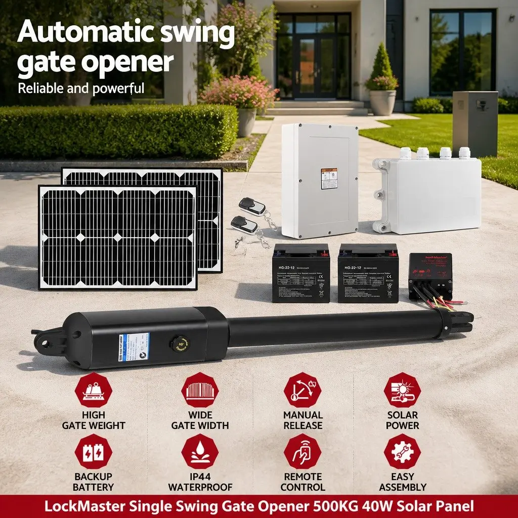 Solar Gate Opener for 500kg Gates