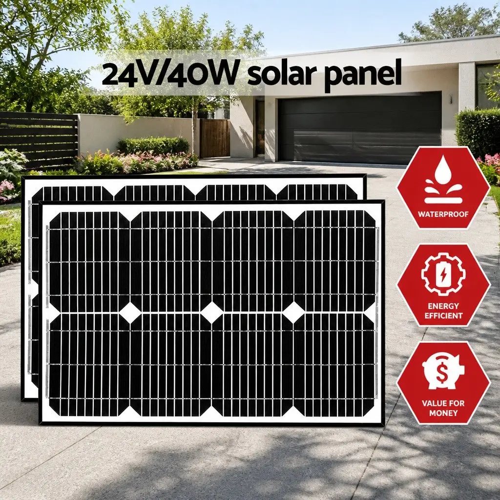 Solar Dual Swing Gate Opener with Remote Control