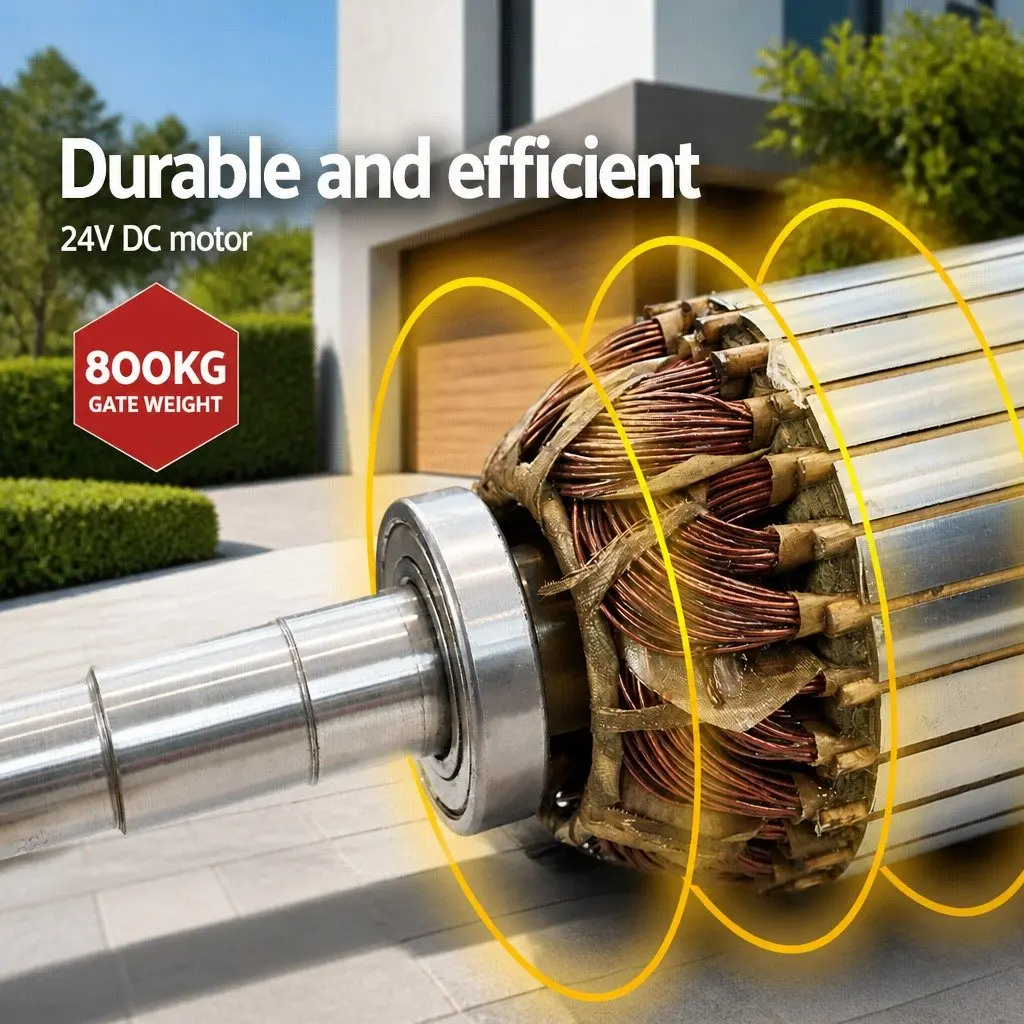 Solar Powered Gate Opener System 800kg