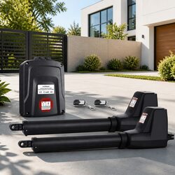 Premium Electric Double Swing Gate Opener Kit 800kg