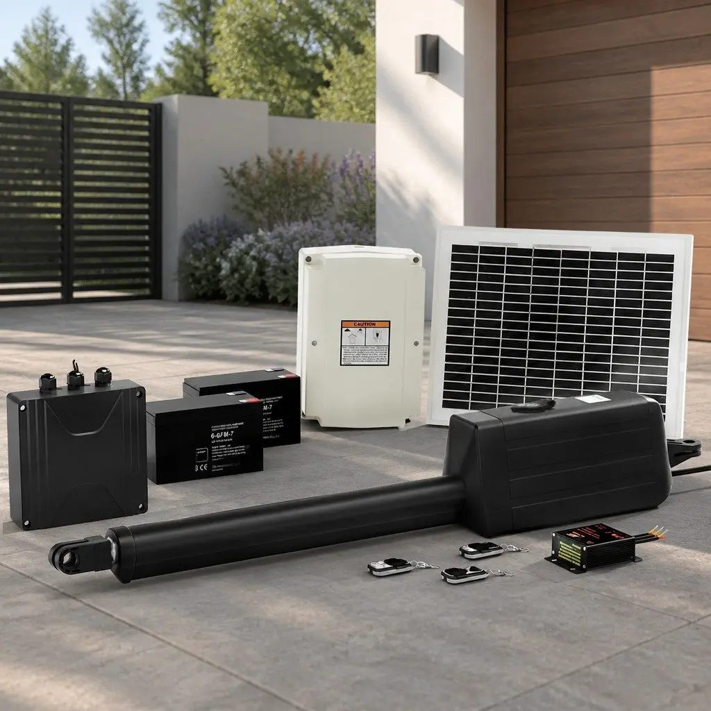 Solar Powered Automatic Gate Opener System